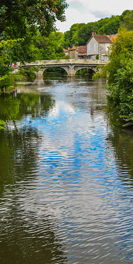 La Charente - randonnées et places de pique-nique